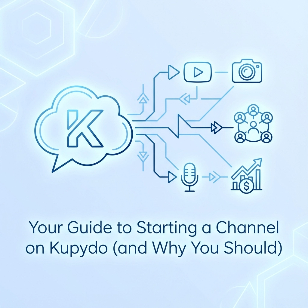 Your Guide to Starting a Channel on Kupydo (and Why You Should)